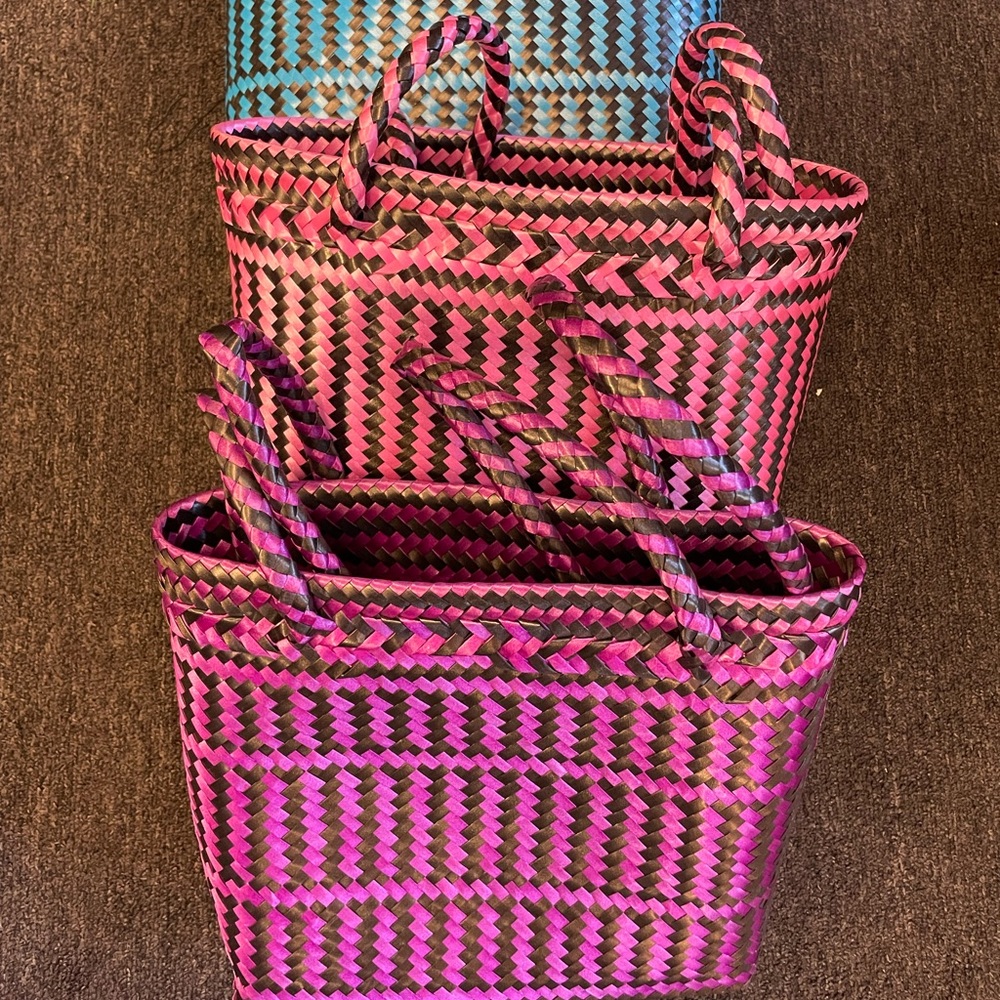 Bolsas Tejidas Hecho En Mexico, Woven Bags Made In Mexico
